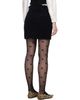GANNI GANNI Black Crochet Miniskirt - 3