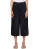 GANNI GANNI Black Cropped Cargo Jeans - 1