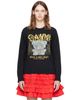 GANNI GANNI Black Forest Teddy Wool Sweater - 1