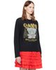 GANNI GANNI Black Forest Teddy Wool Sweater - 2