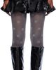 GANNI GANNI Black Future Coated Faux-Leather Miniskirt - 1