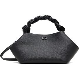 GANNI GANNI Black Grained Mini Bou Bag