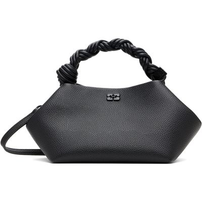 GANNI GANNI Black Grained Mini Bou Bag
