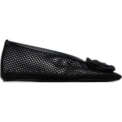 GANNI GANNI Black Jenny Ballerina Flats
