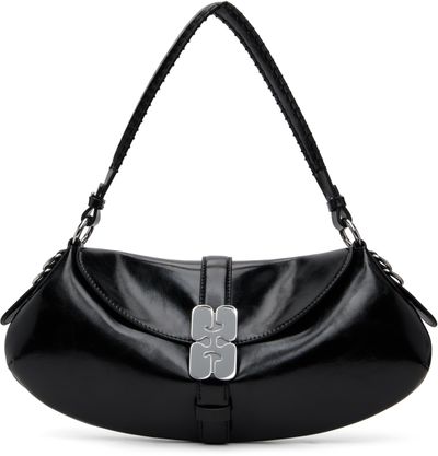GANNI GANNI Black Kat Baguette Bag