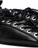 GANNI GANNI Black Lace-Up Ballerina Flats - 4