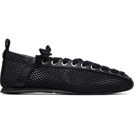 GANNI GANNI Black Mesh Sporty Ballerina Sneakers