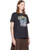 GANNI GANNI Black Mushroom Teddy T-shirt - 2