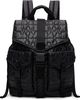 GANNI GANNI Black Quilted Re-Tech Backpack - 1