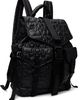GANNI GANNI Black Quilted Re-Tech Backpack - 2