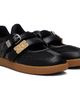 GANNI GANNI Black Sue Double Strap Sneakers - 4
