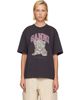 GANNI GANNI Black Tiger T-shirt - 1