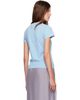 GANNI GANNI Blue Baby Fit Mermaid T-shirt - 3