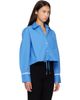 GANNI GANNI Blue Cotton Shirt - 2