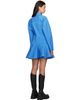 GANNI GANNI Blue Cotton Shirt Minidress - 3