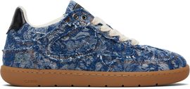 GANNI GANNI Blue Denim Tapestry Sneakers