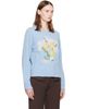 GANNI GANNI Blue Flowers Sweater - 2