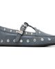 GANNI GANNI Blue Mary Jenny Flats - 1