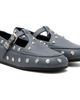 GANNI GANNI Blue Mary Jenny Flats - 4