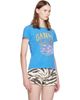 GANNI GANNI Blue Mushroom Teddy Baby Fit T-shirt - 2