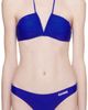 GANNI GANNI Blue Ruched Bikini Top - 1