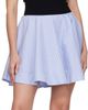 GANNI GANNI Blue Stripe Circle Miniskirt - 4