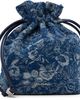 GANNI GANNI Blue Tapestry Denim Pouch - 1