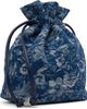 GANNI GANNI Blue Tapestry Denim Pouch - 2