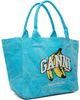 GANNI GANNI Blue XXL Tote - 2
