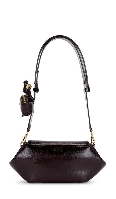 Ganni Ganni Bou East West Deep Shine Bag