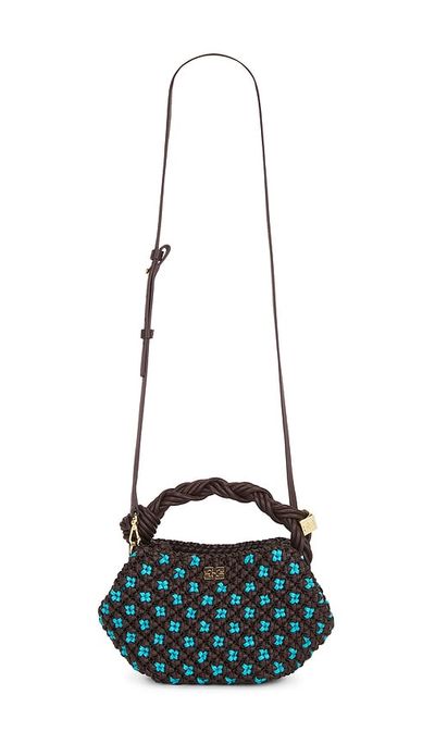 Ganni Ganni Bou Mini Braided Bag