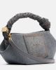 Ganni Ganni Bou Mini denim top-handle bag - 4