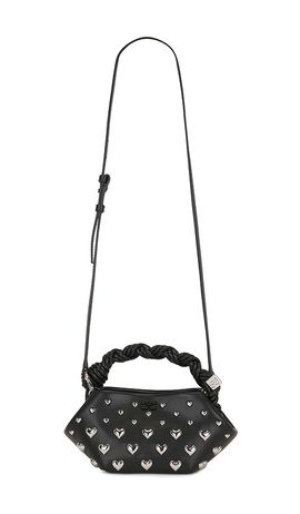 Ganni Ganni Bou Mini Hearts Bag