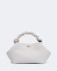 Ganni Ganni Bou Mini leather top-handle bag - 1