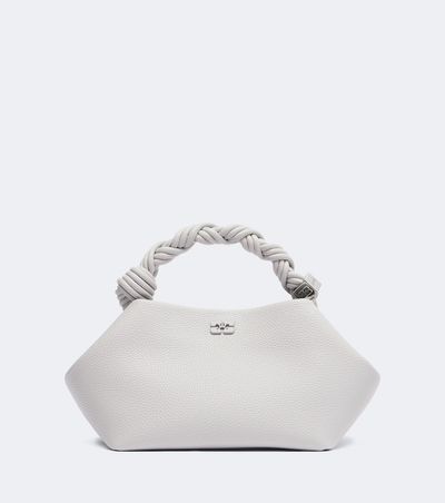 Ganni Ganni Bou Mini leather top-handle bag
