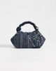 GANNI GANNI Bou Small Denim Bag Rinse One - 2