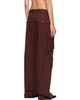 GANNI GANNI Brown Cotton Cargo Pants - 3