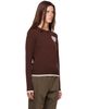 GANNI GANNI Brown Crewneck Wool Sweater - 2