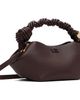 GANNI GANNI Brown Grained Mini Bou Bag - 2