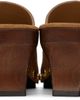 GANNI GANNI Brown June Sabot Mule Heels - 2