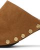 GANNI GANNI Brown June Sabot Mule Heels - 3