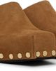GANNI GANNI Brown June Sabot Mule Heels - 4