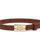 GANNI GANNI Brown Kat Small Belt - 1