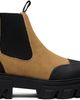 GANNI GANNI Brown Low Chelsea Boots - 1