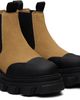 GANNI GANNI Brown Low Chelsea Boots - 4
