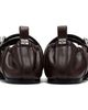 GANNI GANNI Brown Sue Triple Ballerina Flats - 2