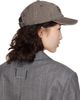 GANNI GANNI Brown Washed Canvas Cap - 3