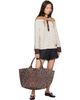 GANNI GANNI Brown XXL Tote - 4
