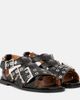 Ganni Ganni Buckle-detail sandals - 1