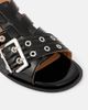 Ganni Ganni Buckle-detail sandals - 5